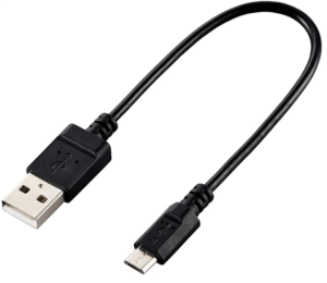 マイクロUSB - USB ケーブルの画像